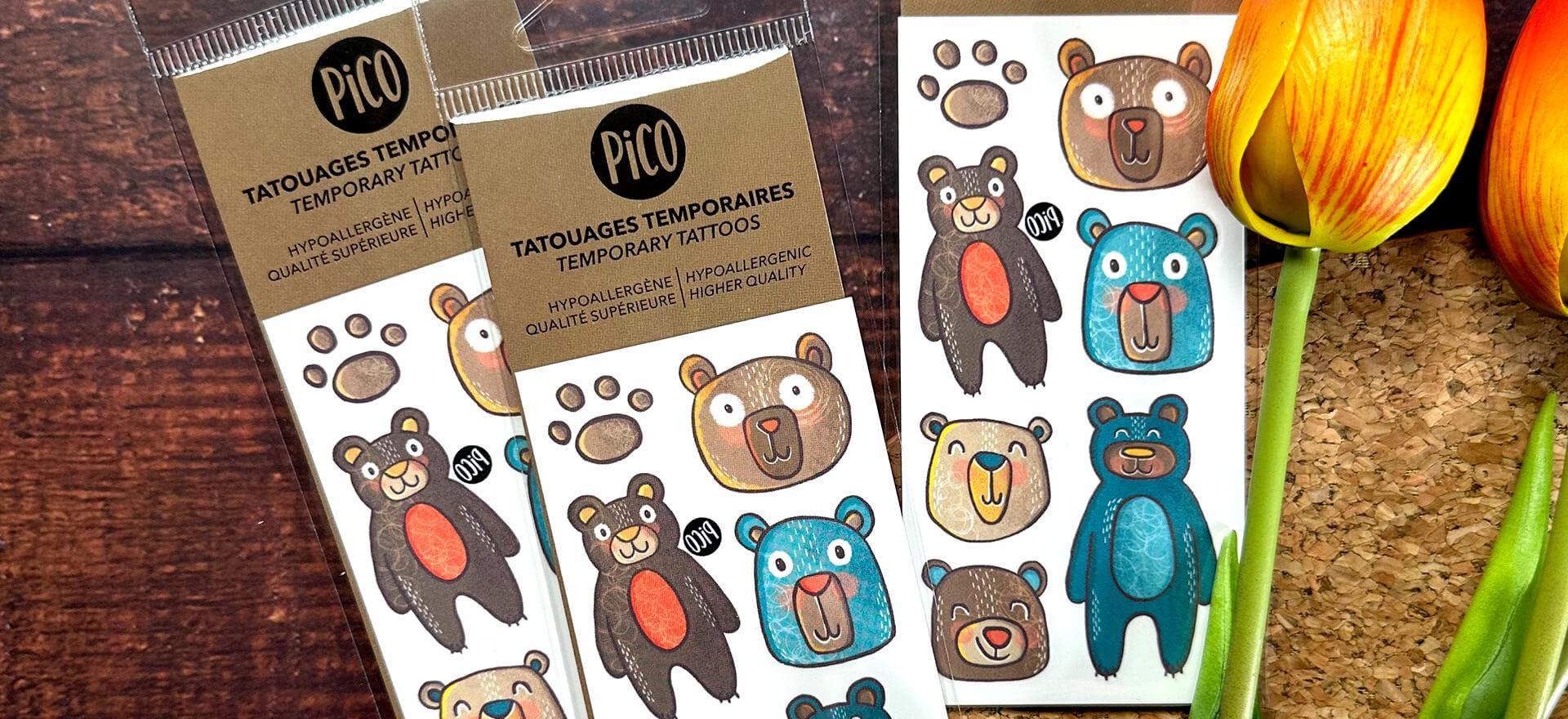Tatouages temporaires pour une expression éphémère - PiCO Tatoo