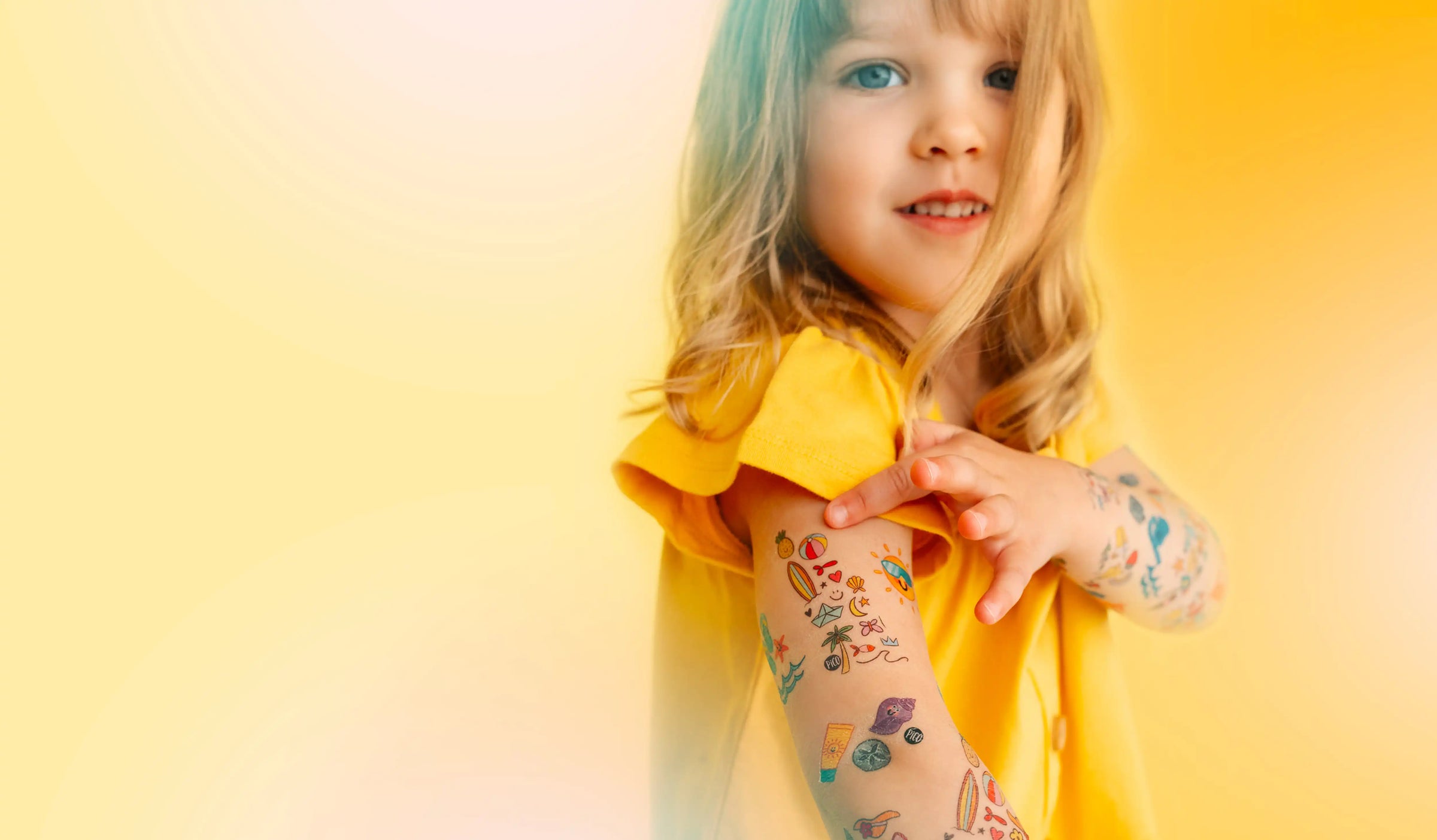 Les doodles d'été Tatouages temporaires PiCO Tatoo