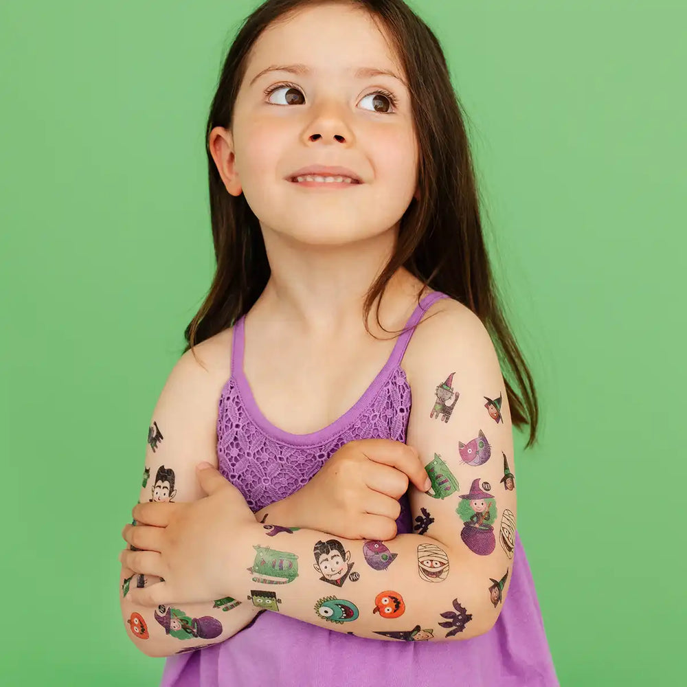 Frankenchat et les sorcières Tatouages temporaires PiCO Tatoo
