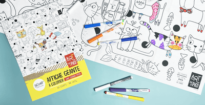 BIG ANNOUNCEMENT - New giant coloring pages