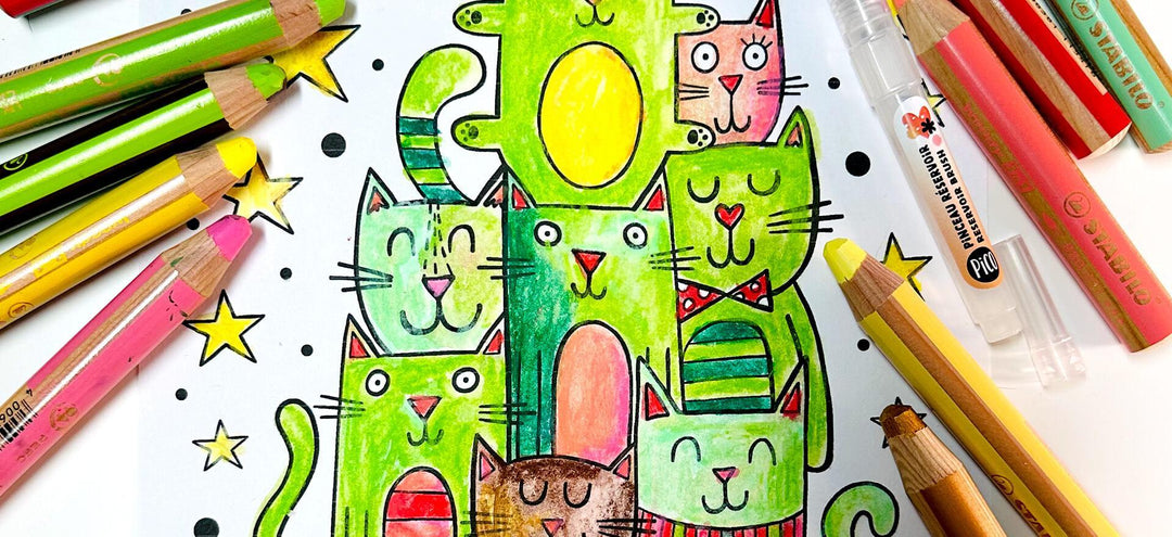 Tatouages, autocollants et affiches de chats pour enfants - PiCO Tatoo