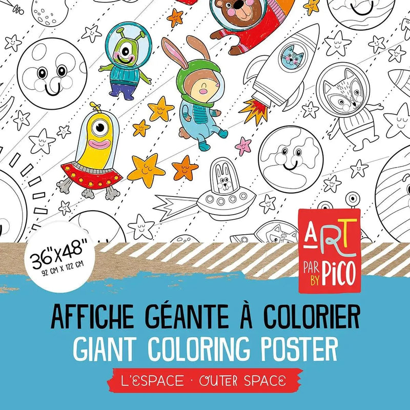 Coloriage géant de l&