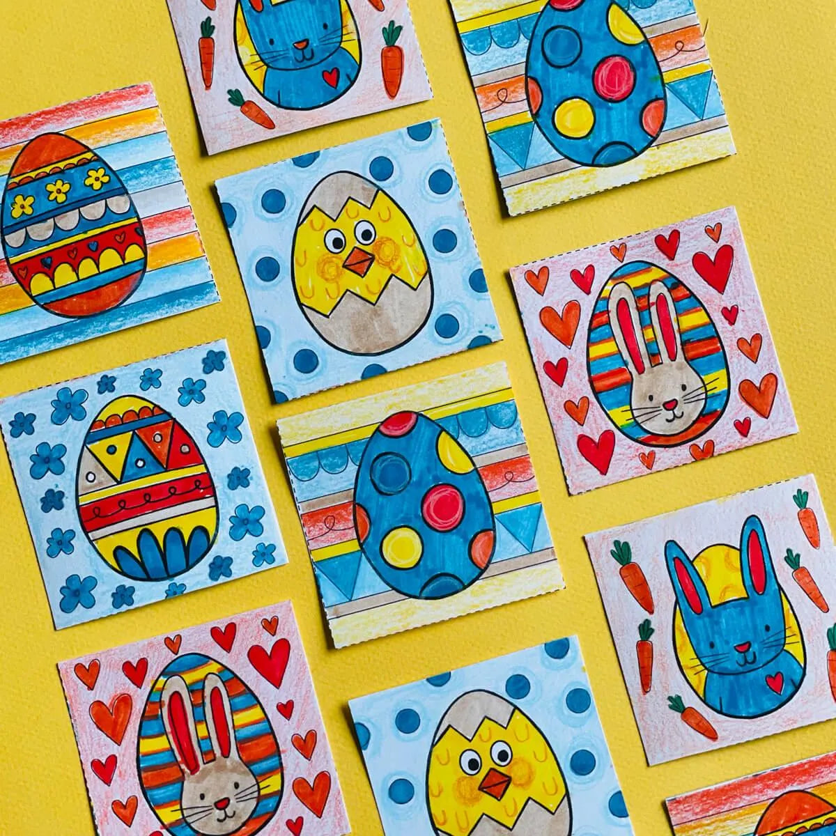 Memory Game Coloring Page - Free Printable | PiCO Tatoo