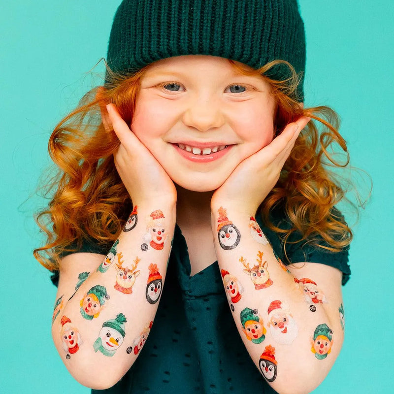 Tatouage de Père et de Mère Noël pour enfants